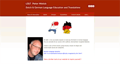 Desktop Screenshot of pieterwielick.com